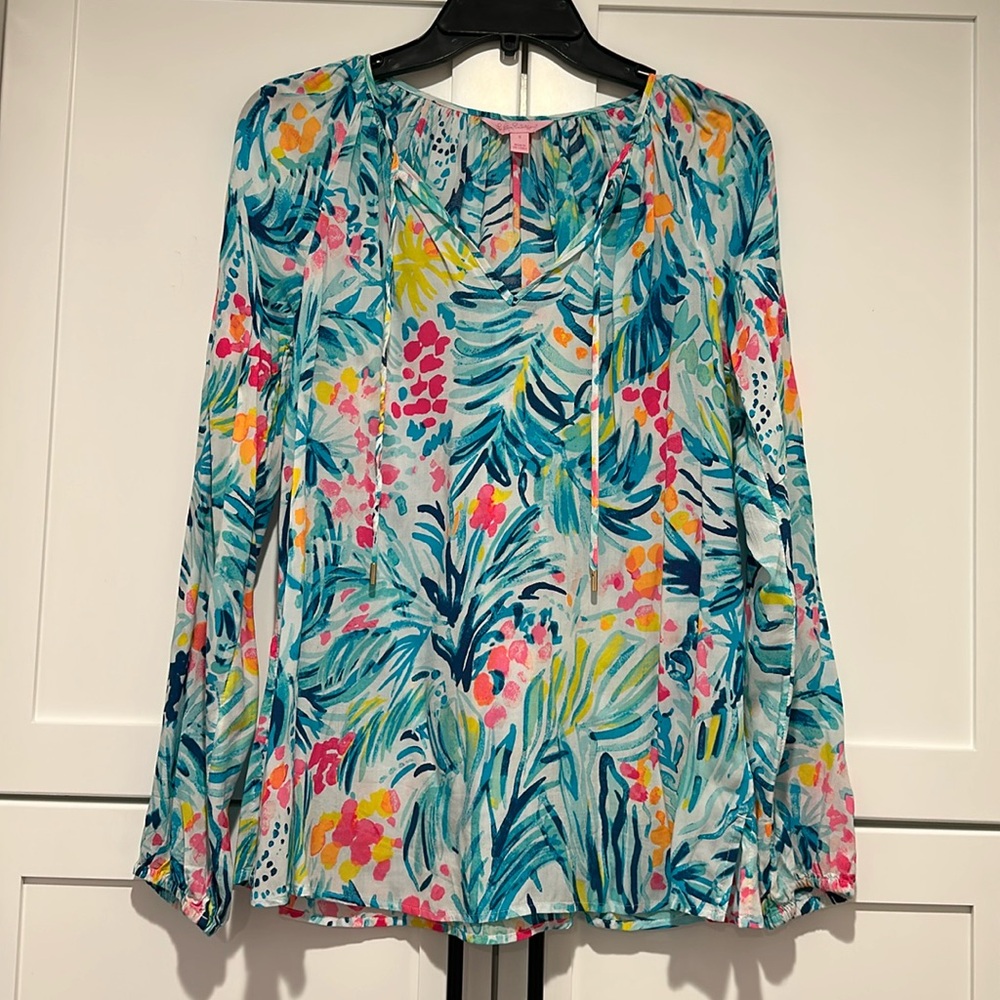 Lilly Pulitzer blouse size small